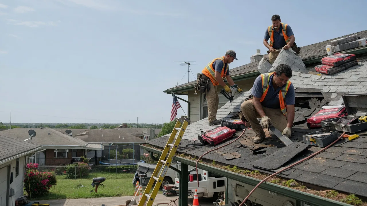 Roof Repair in Sandoval, IL near me